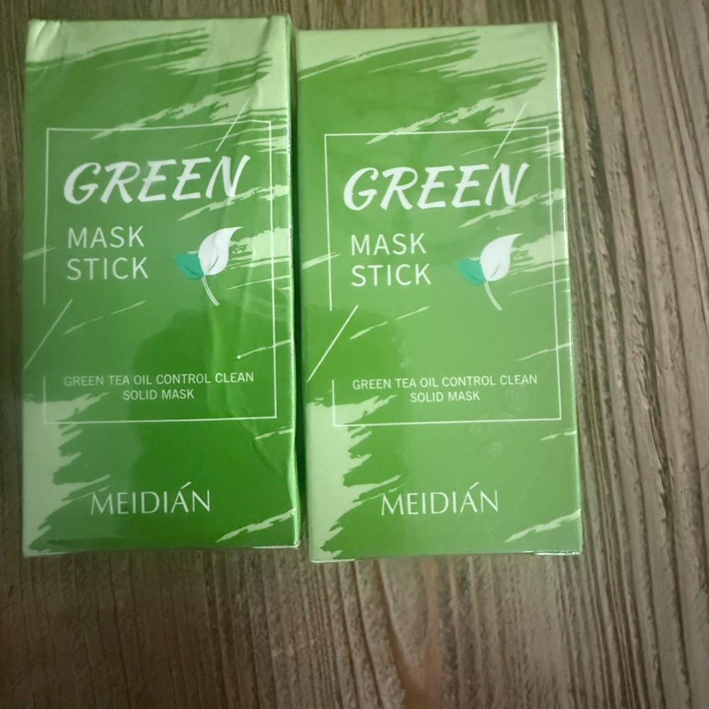 Green Skincare Mask Stick